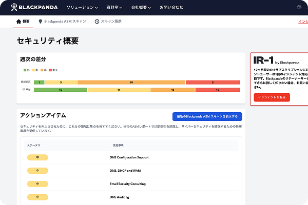 インシデント対応起動