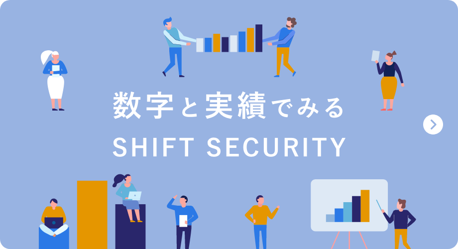数字と実績でみる SHIFT SECURITY